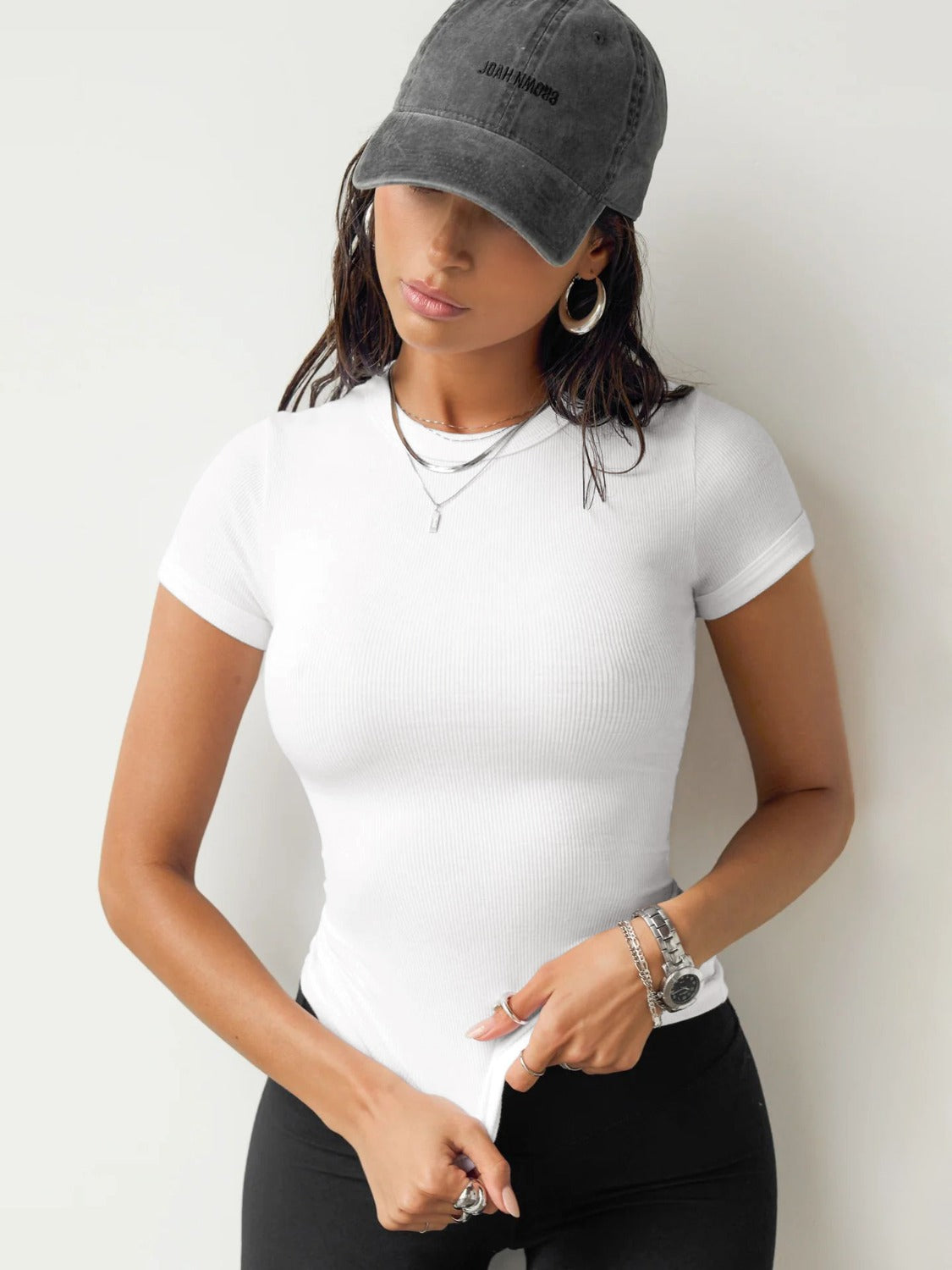 Round Neck Short Sleeve T-Shirt (Copy)